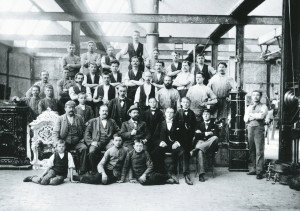 La fabbrica Vaillant nel 1874, anno di fondazione