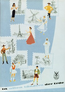 1961. Campagna pubblicitaria internazionale