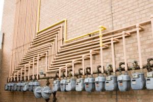 gas meters - industrial pattern