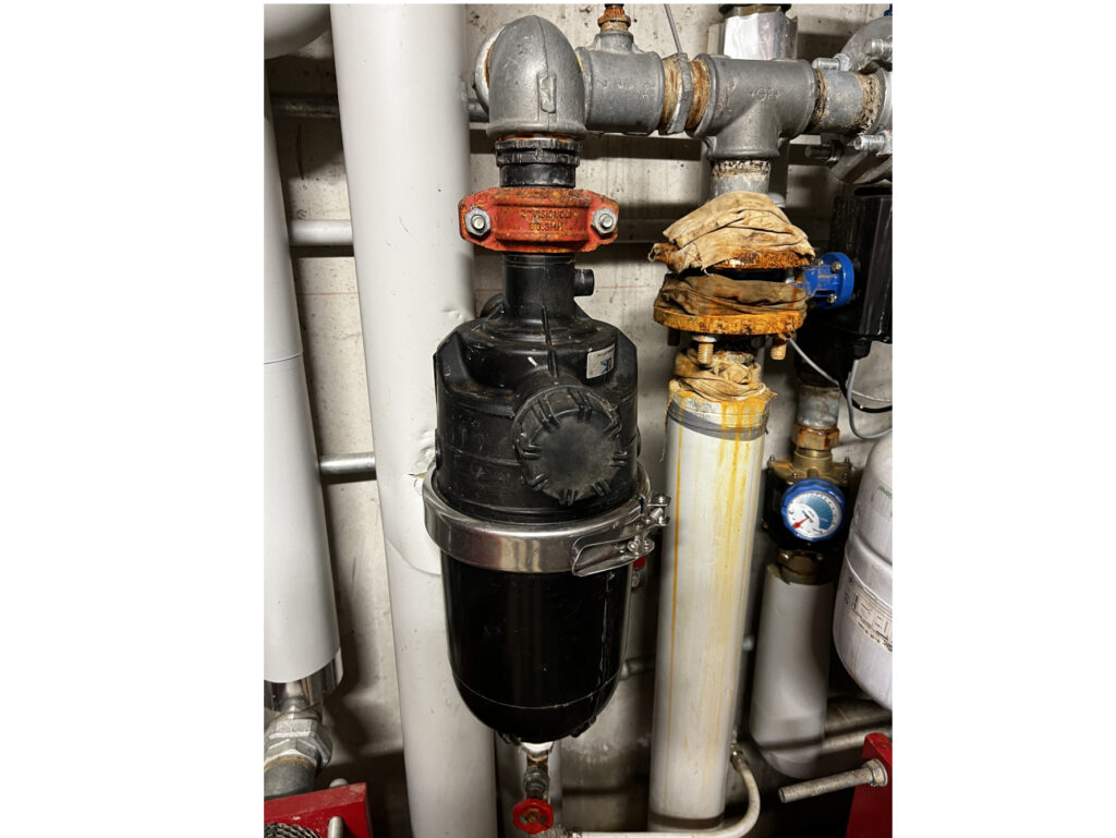 filtri sui pozzi geotermici